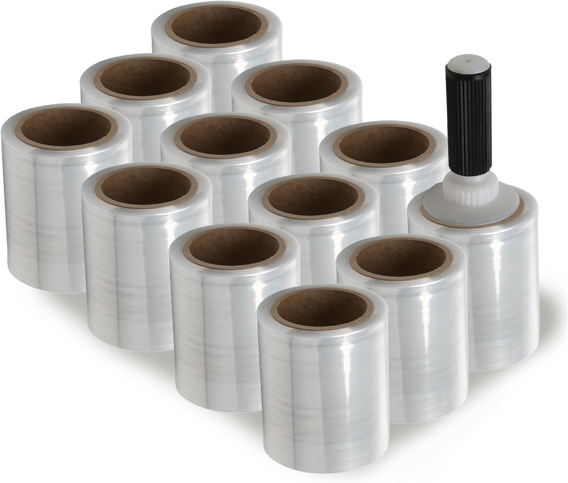 5" x 1000' (12) ROLLS HAND STRETCH SHRINK WRAP 12 Rolls/cs by The Boxery