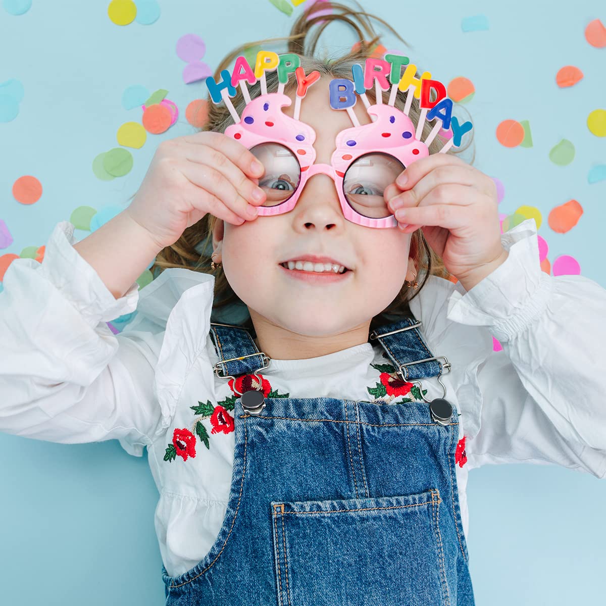 Corona Di Compleanno Per Bambini Regolabile Con Numeri E Occhiali - Festa, Halloween, Divertimento - Foto 13