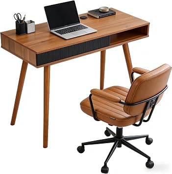 Artswish Home Office Desk and Chair Set