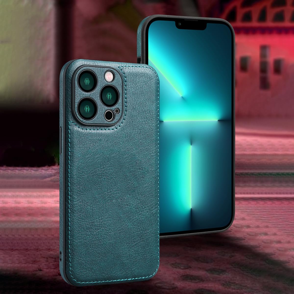 Amazon.co.jp: RNOZX For iPhone11 Pro用ソフトレザーケース 超薄型