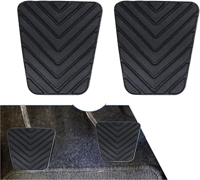 3282536000 2Pcs Brake Clutch Pedal Pad Compatible with Hyundai Accent Tucson Tiburon