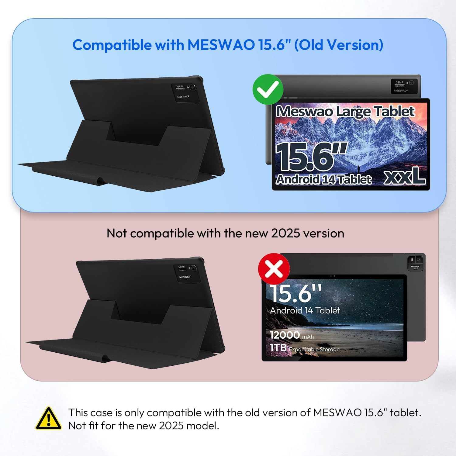 Amazon.co.jp: MESWAO 2024 15.6インチ タブレットケース