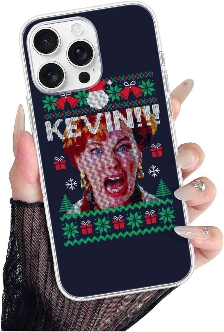 Phone Case Compatible with iPhone Kevin Plus 15 Series Max Scratch Accessories Funny Pro Waterproof Transparent
