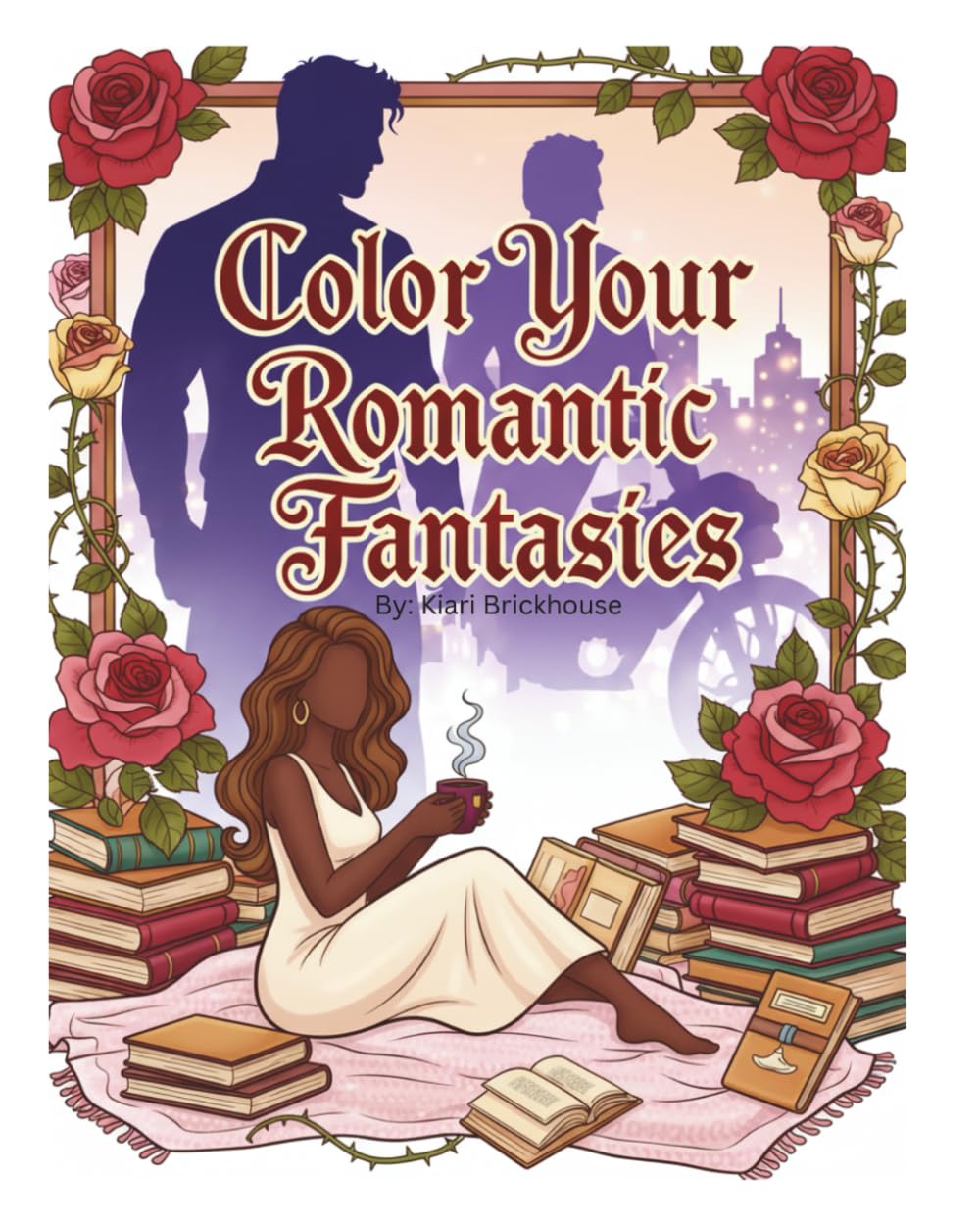 Romance coloring book