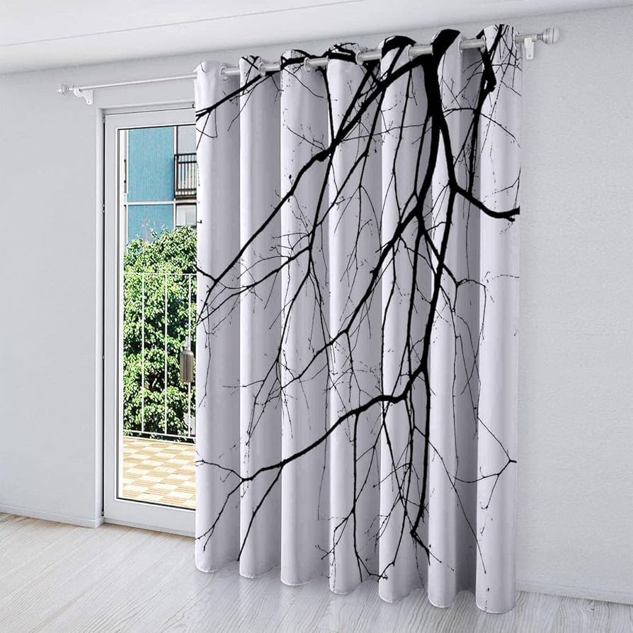 カーテンDo! 黒白ドレープカーテン カーテンDo! 黒白ドレープカーテン