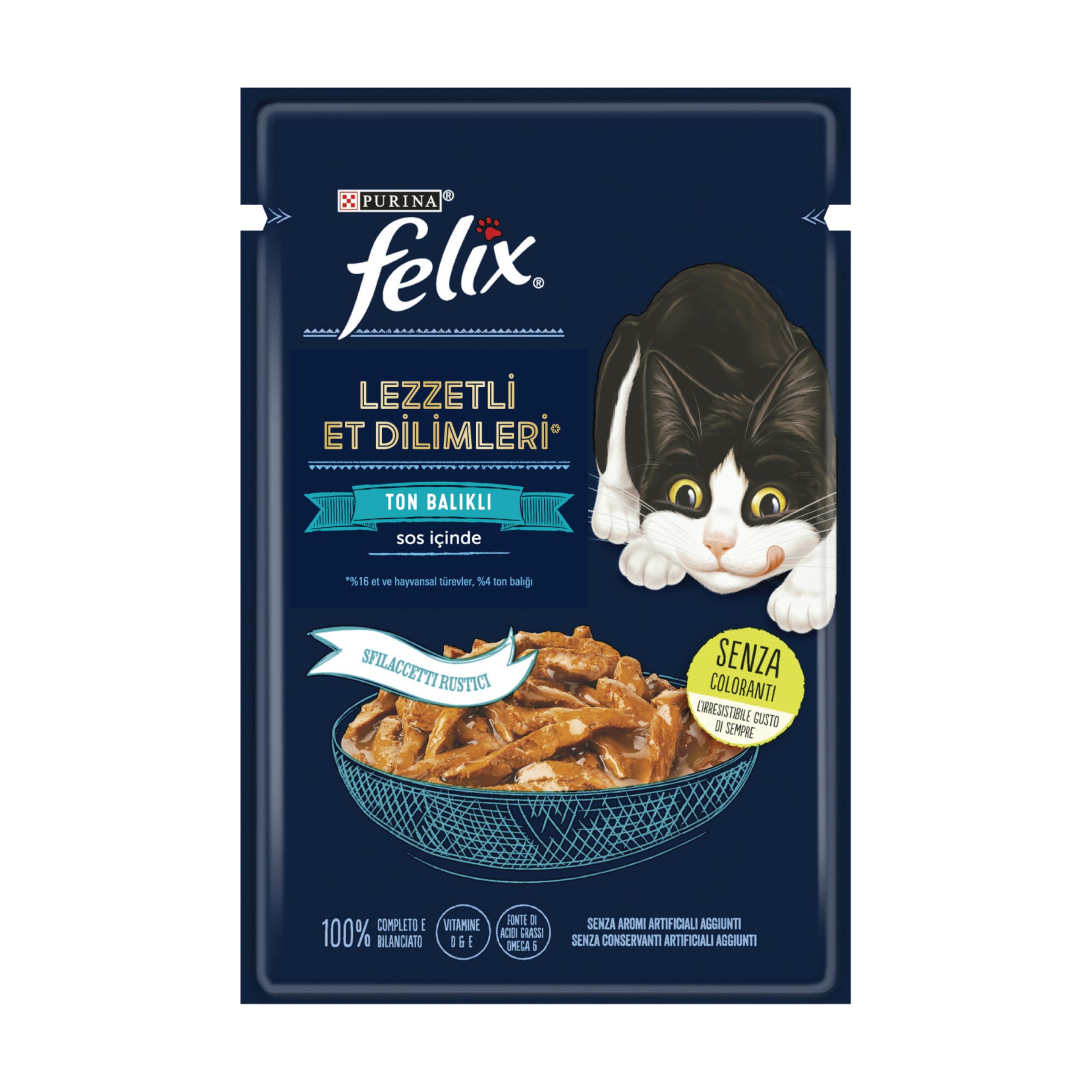 Felix Lezzetli Dilimler Tonlu 80 Gr Tekli Paket