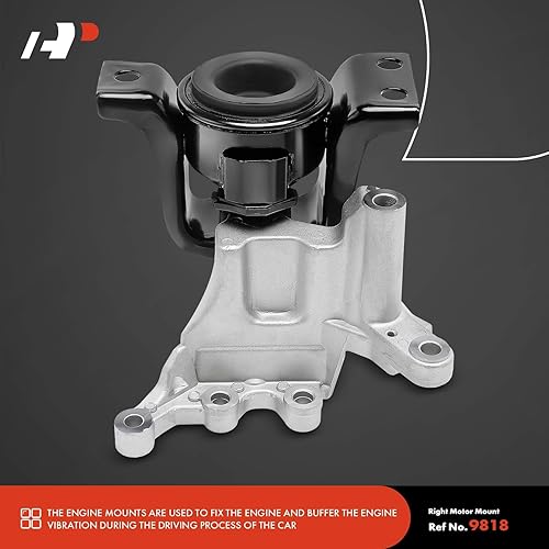 Miniatura 4 de A-Premium Juego de 4 soportes de transmisión de montaje de motor y soporte de puntal de torsión compatibles con Nissan Sentra 2013-2019, Juke