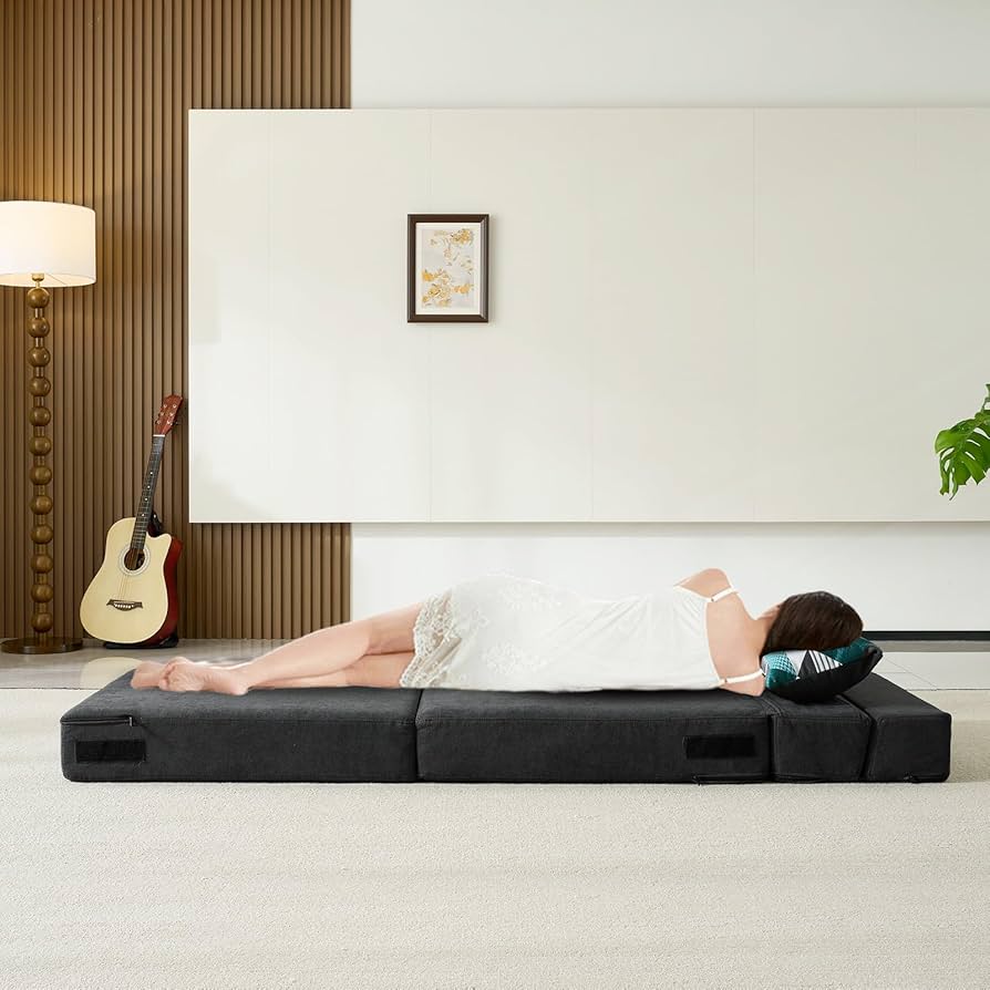折りたたみ式ソファベッド　シングルサイズ Amazon｜Nigoone 折りたたみソファベッド シングルサイズ 枕付き 低