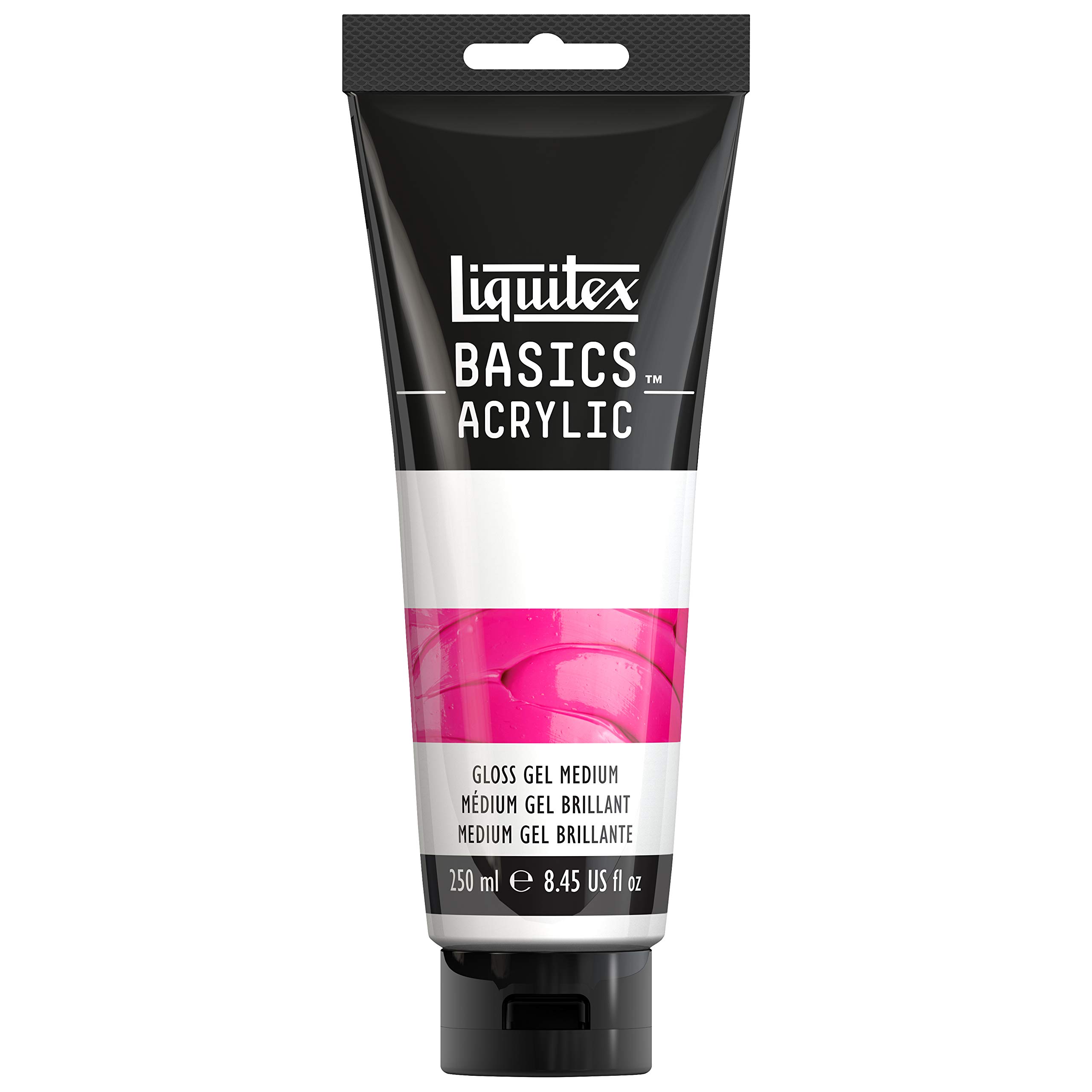 Liquitex BASICS Gloss Gel Medium, 250ml (8.4oz) Tube