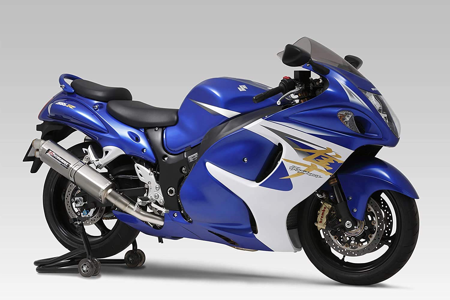 Amazon | ヨシムラ スリップオン GSX1300R隼(14-17:国内仕様) Tri-Oval  