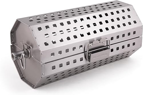 Broil King, 64875, Rotisserie Tumble Basket SS, Plata