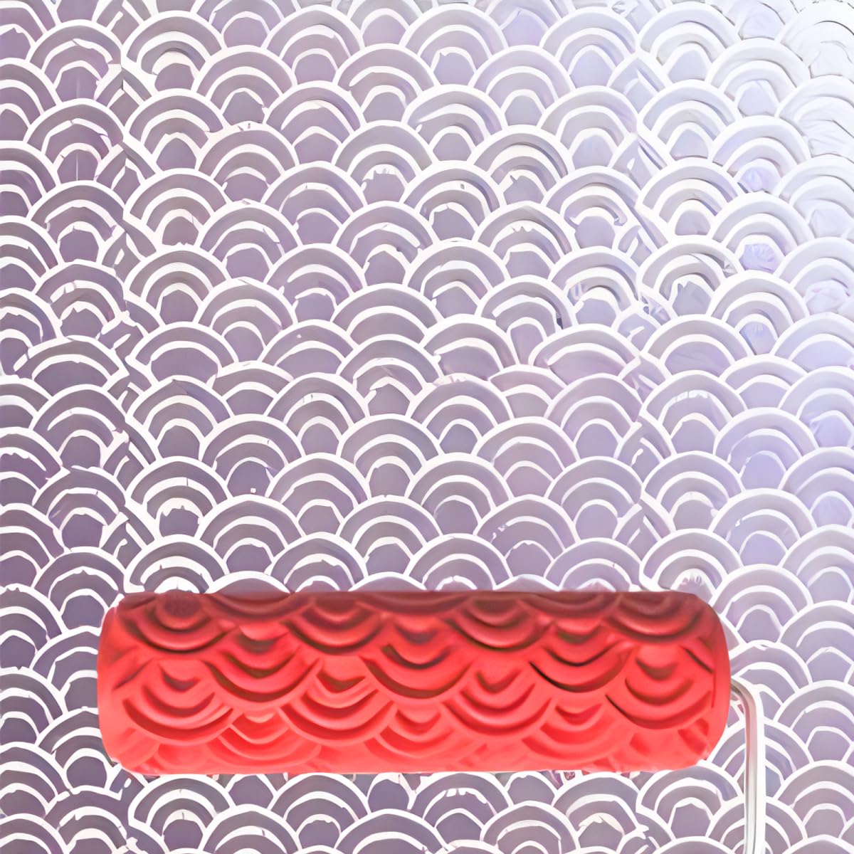 7" Texturing Roller, Patterned Textured Paint Roller, Drywall Texture Tool