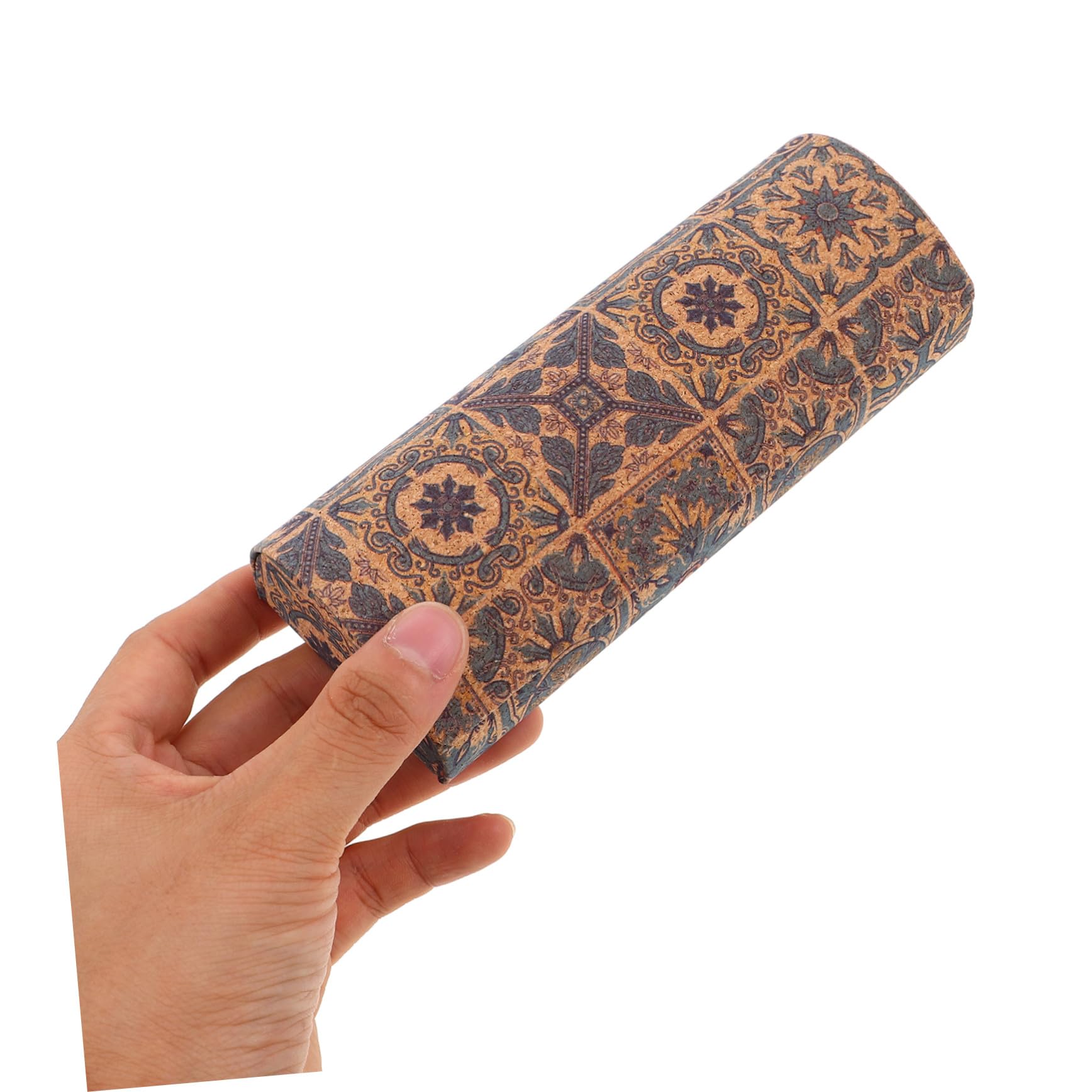 BESPORTBLE 4 Pezzi Astucci per Occhiali con Chiusura Custodia Rigida Boho Retrò Organizer Compatto e Resistente per