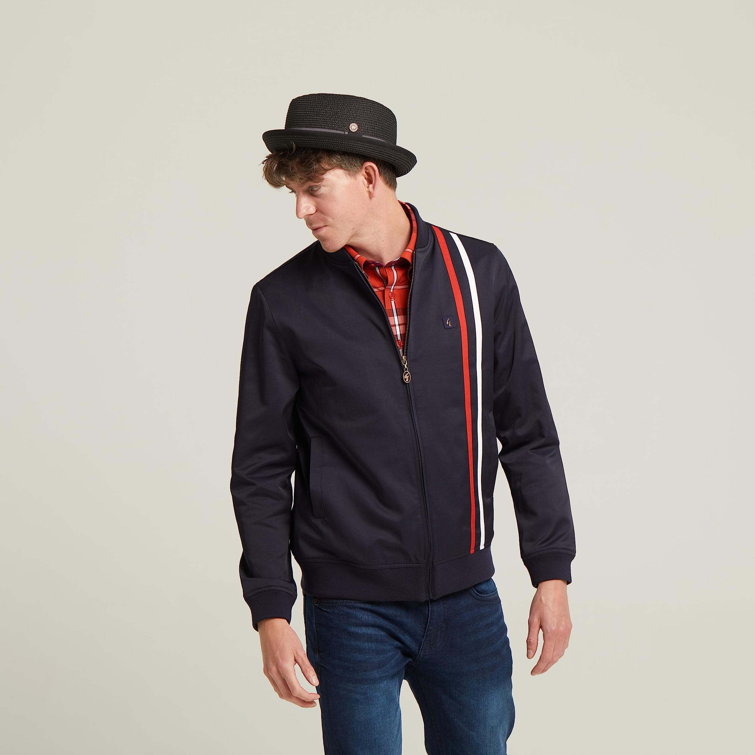 DASMARCA estate porkpie Cappello di paglia Durban