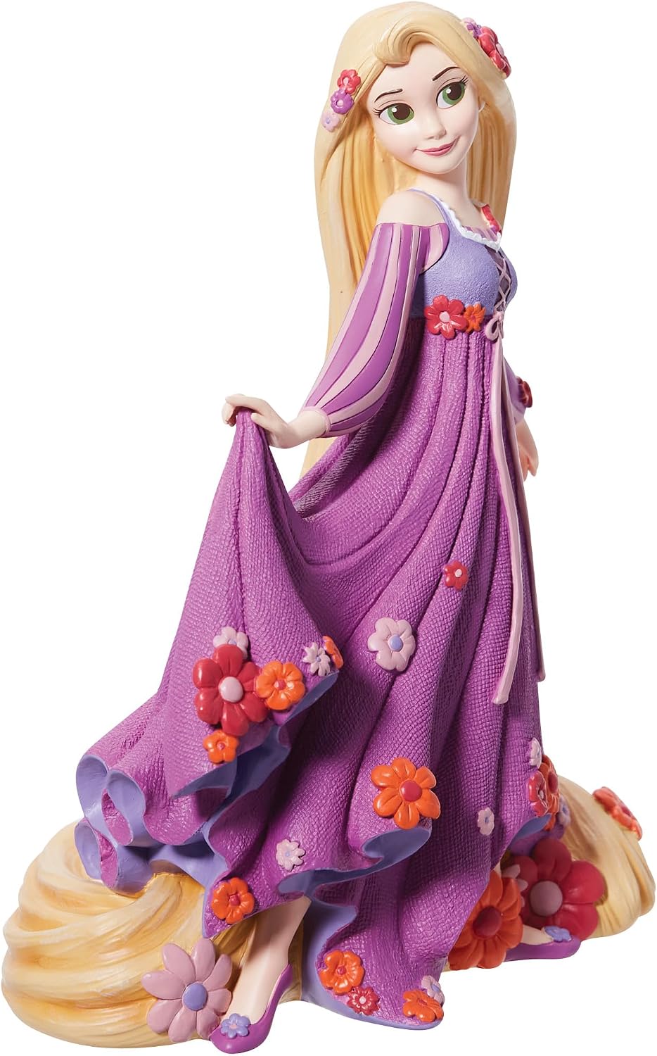 Enesco Disney Showcase Botanical Tangled Rapunzel Figurine, 4.75 Inch, Multicolor