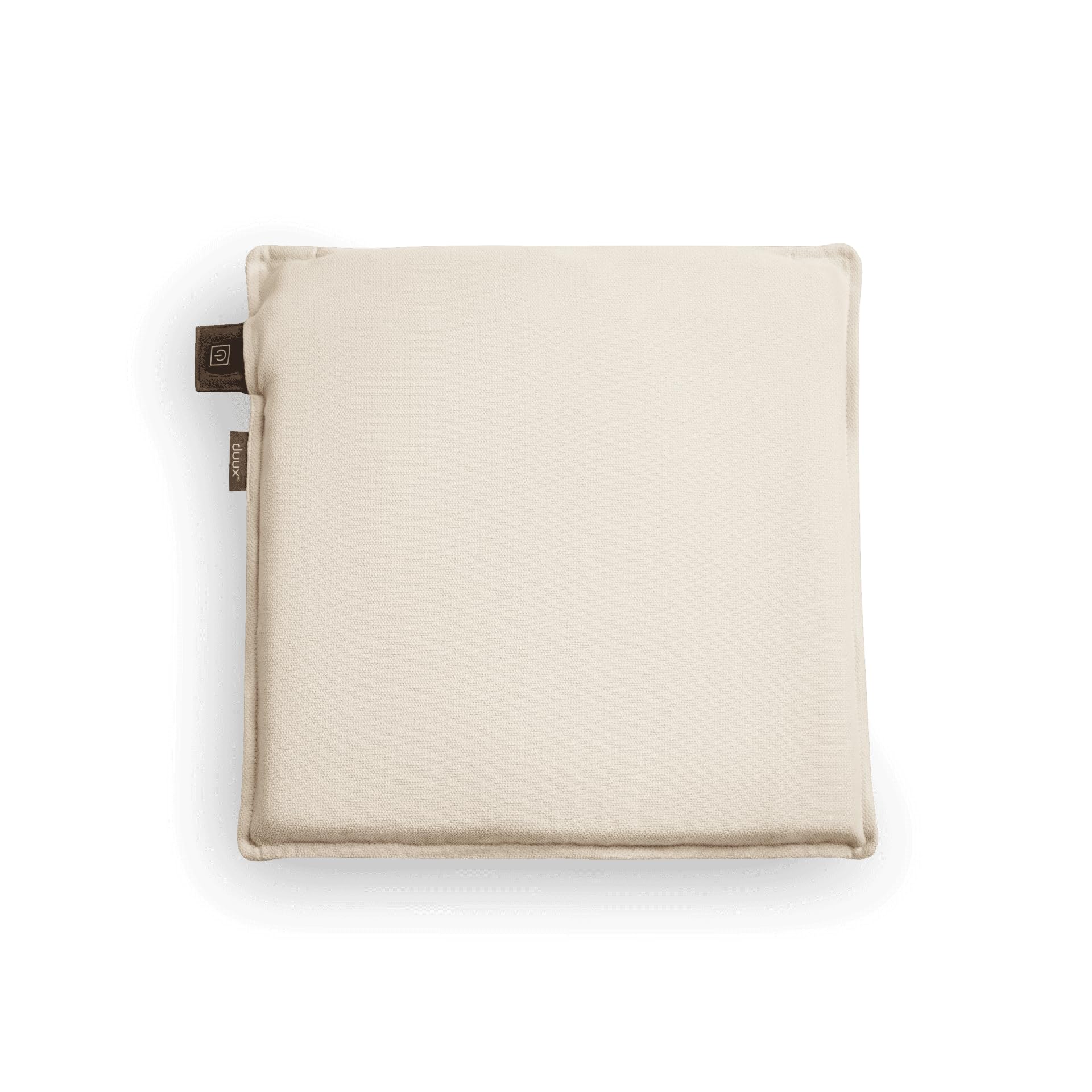 Duux Mellow Heated Seat Pad, Water-Repellent Cover, Up to 9 Hours Use on a Single Charge, 3 Heat Settings, Hand Washable, Built-in Overheat Protection, Beige
