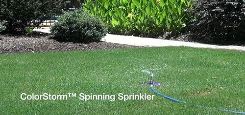 Miniatura 3 de Dramm 15076 Aspersor giratorio ColorStorm, Verde