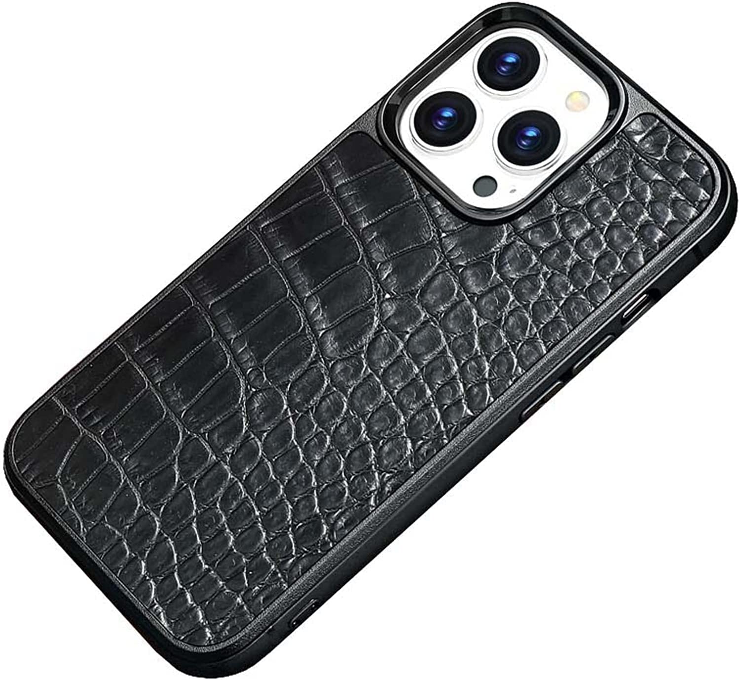 Coque iPhone 14 Pro Max cuir crocodile antichoc premium rigide - 8