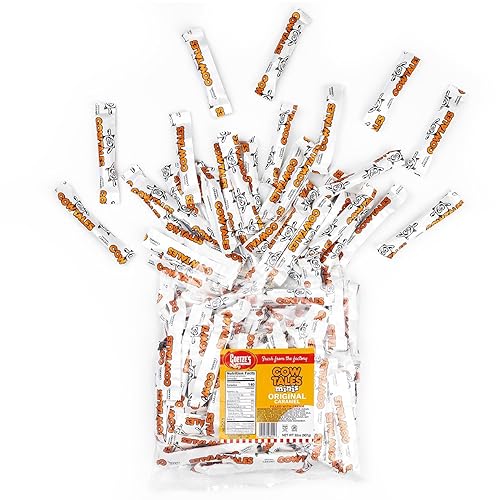 Goetzes Candy Vanilla Cow Tales Minis - Bolsa de 2 libras 32 onzas - Fresco de la fábrica