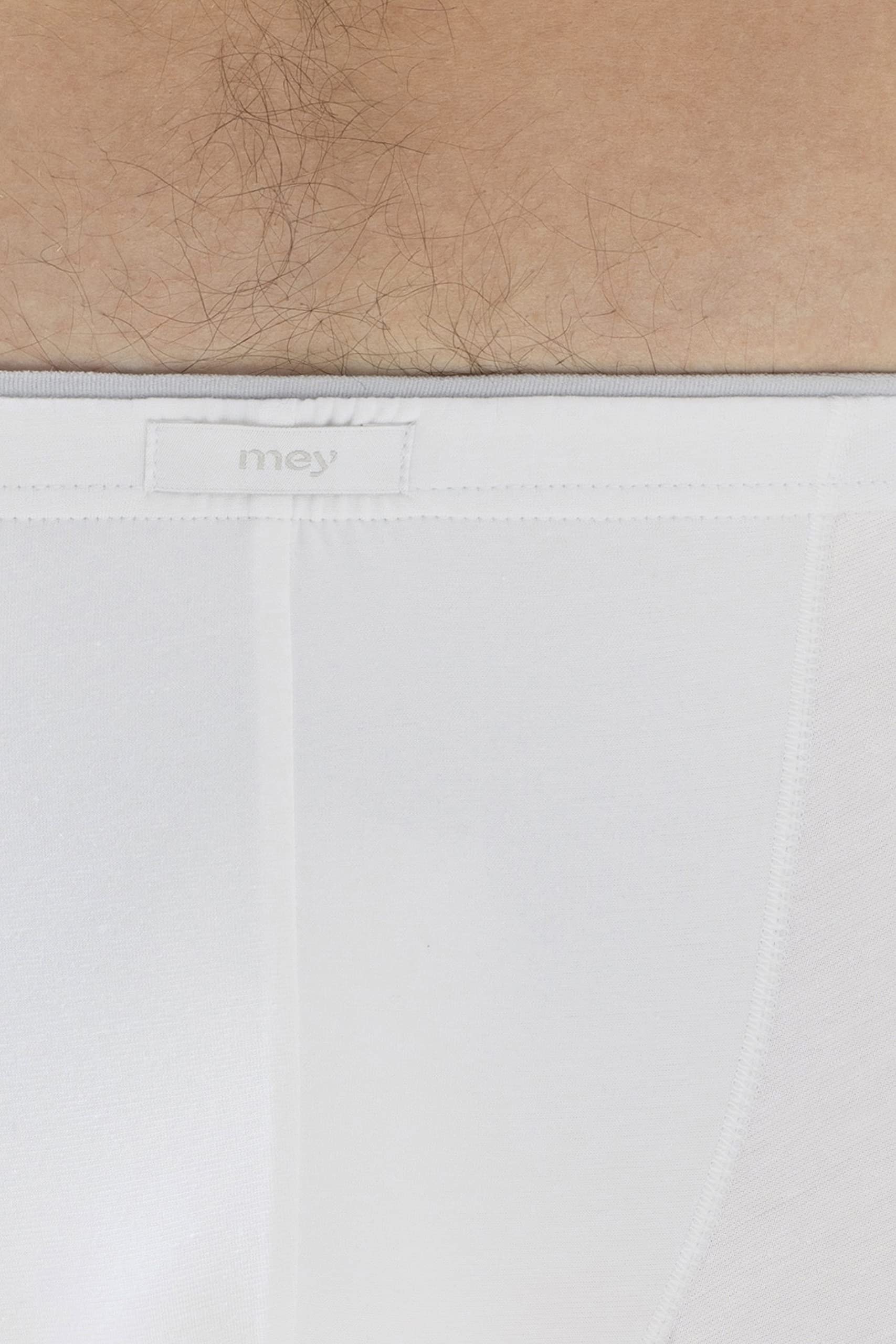 Mey Herren Shorty - Unterhose mit innenliegendem Webbund und Klimaanlage - Single Jersey - In Weiss und Schwarz - Gr. S bis XXL - Basic Serie Dry Cotton - 46121