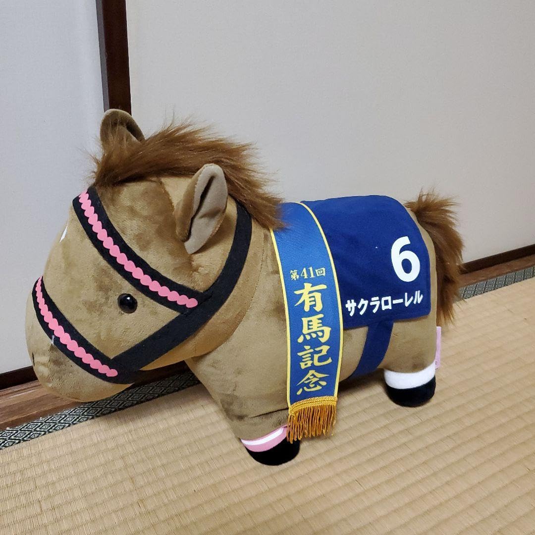 【R】サラブレッドコレクションBIGぬいぐるみ　5体セット Amazon.co.jp: サラブレッドコレクション BIG 5体 競馬