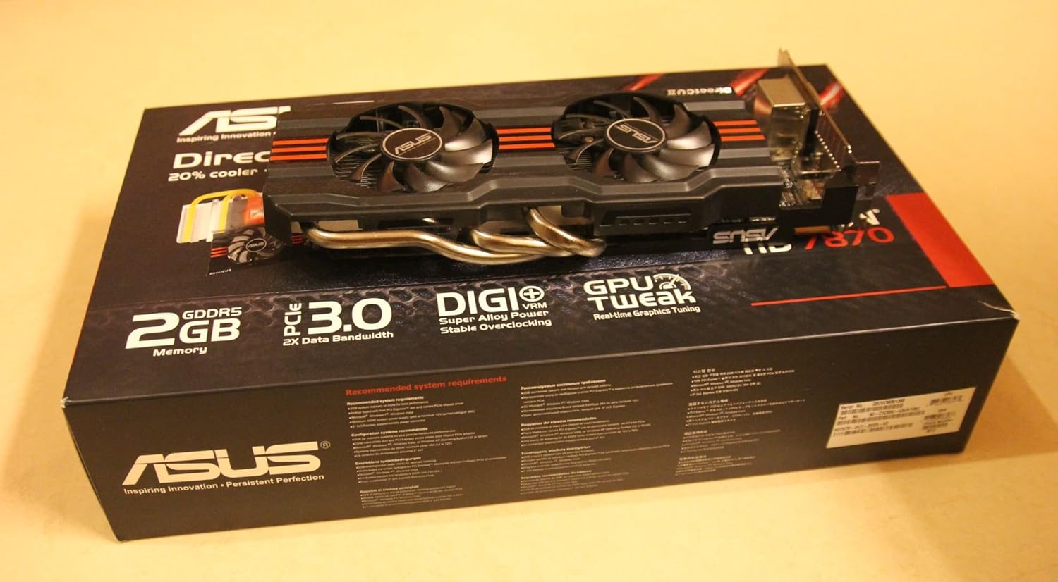 ASUS 90-C1CS50-L0UAY0BZ Scheda video ASUS 90-C1CS50-L0UAY0BZ Scheda video