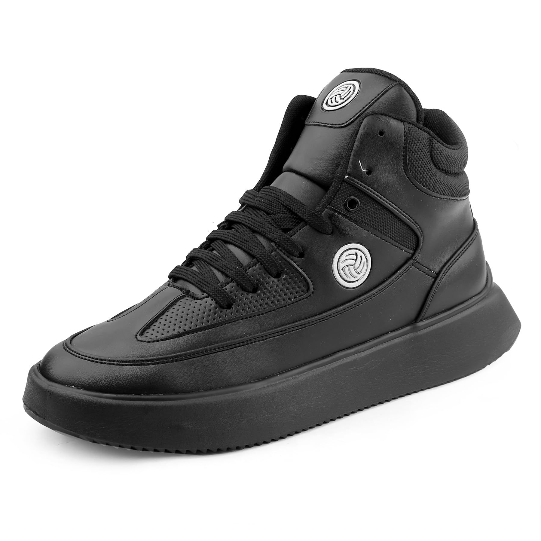 See full amazon price history chart for Bacca Bucci® STORMBREAKER Hi Top Street Fashion Chunky Sneakers for Men with 360 Degree Cushioning & Memory Footbed- Black, Size UK10 Bacca Bucci® STORMBREAKER Hi Top Street Fashion Chunky Sneakers for Men with 360 Degree Cushioning & Memory Footbed- Black, Size UK10 (B0CGMPXQHC) Amazon Price History, Amazon Price Tracker
