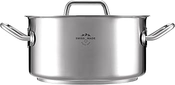 未使用　KUHN RIKON/クーンリコン　DUROTHERM 両手鍋 スイス製 Amazon｜KUHN RIKON (クーンリコン) 両手鍋 シルバー 20cm モントルー