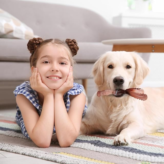 Foto 6 de 7 de Mapneng Juguetes indestructibles para perros grandes, juguetes masticables para perros agresivos