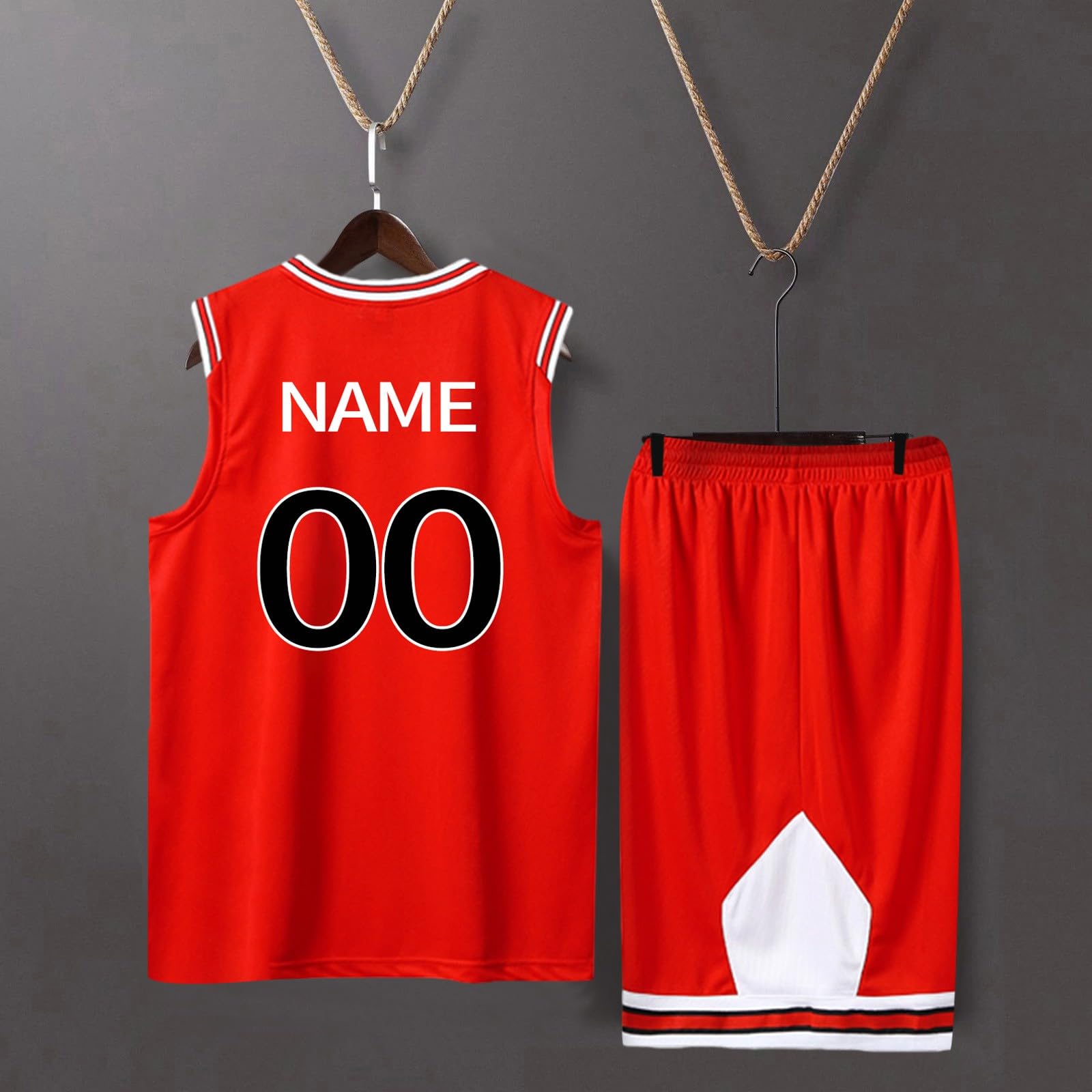 ABRTJCL Camiseta y Pantalon de Basketball para Hombre y Niños, Conjunto de Camisetas de Baloncesto Personalizadas para Adultos y Niños de Baloncesto, Camisetas Baloncesto Hombre y Niños