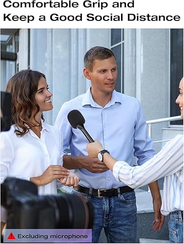 Miniatura 5 de Rode - Soporte de micrófono inalámbrico de mano con filtro pop, soporte para Wireless Go 2Pro, adaptador de micrófono de entrevista para GoME