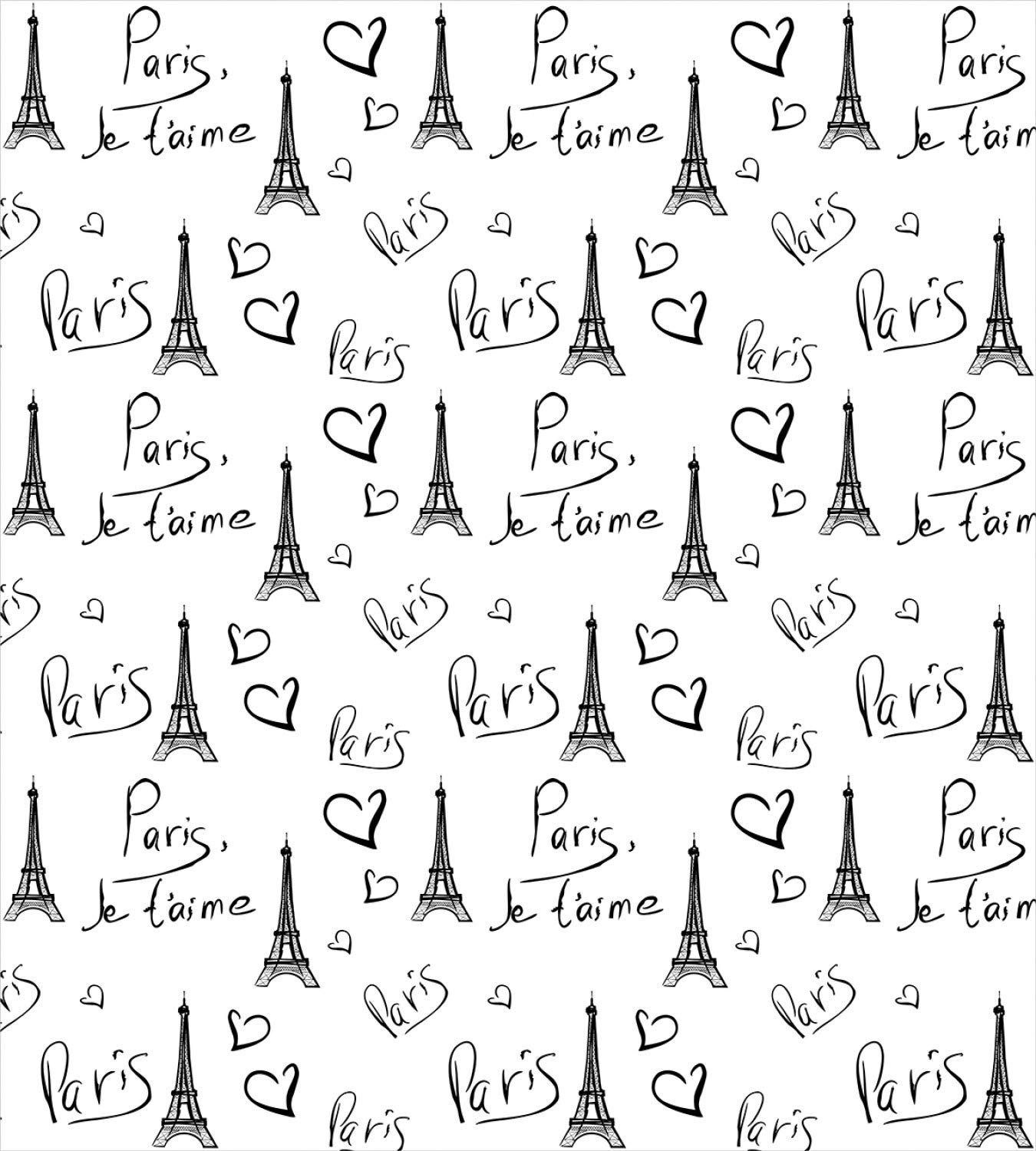 ABAKUHAUS Parigi Federe Cuscini Set di 2, Bellezza dell'Autunno Eiffel