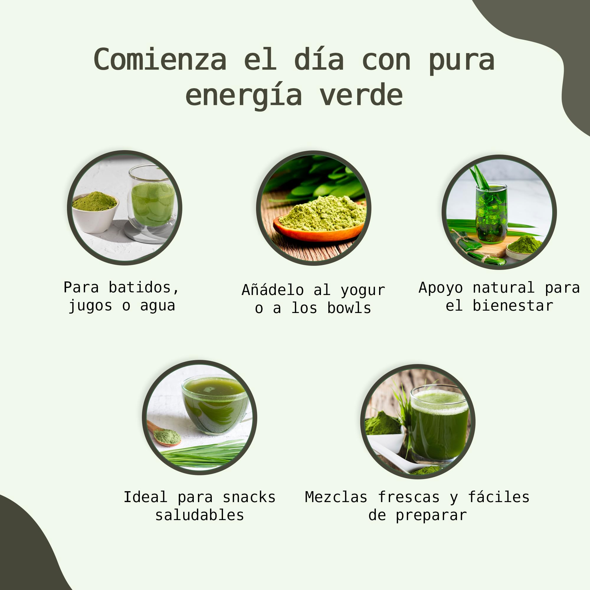 Organic Barley Grass Juice Powder 200 g Certified Premium 100% Soluble Alkaline