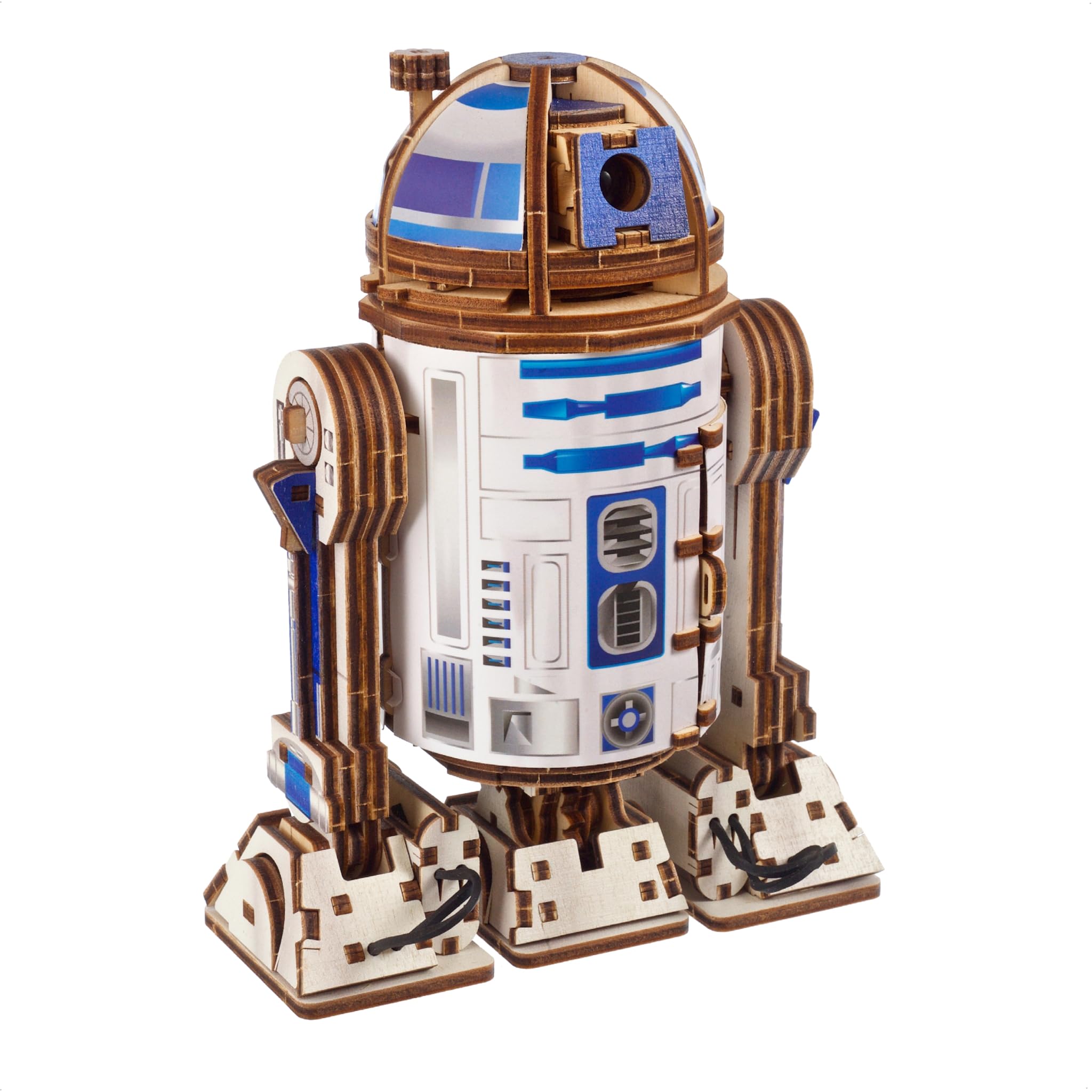 UGEARS Star Wars R2-D2-3D Wooden Puzzles for Adults Wooden Model Kits for Adults to Build 3D Puzzle, Hobby 3D Puzzles Adult