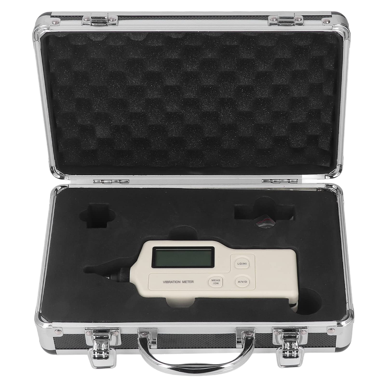 Détecteur de vibration numérique, taux d'échantillonnage 1S de haute précision, vibromètre numérique ABS compact pour l'entretien