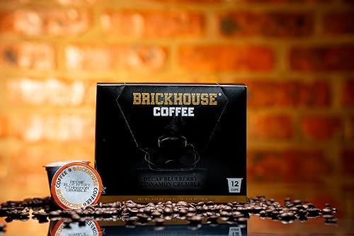 Miniatura 10 de Brickhouse Café de una sola porción, 12 tazas (descafeinado colombiano)