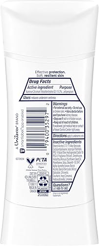 Vista 2 de Dove Advanced Care Anti Deo Stick Cool Essentials Pack de 12 para ayudar a la reparación de la barrera cutánea después del afeitado, control