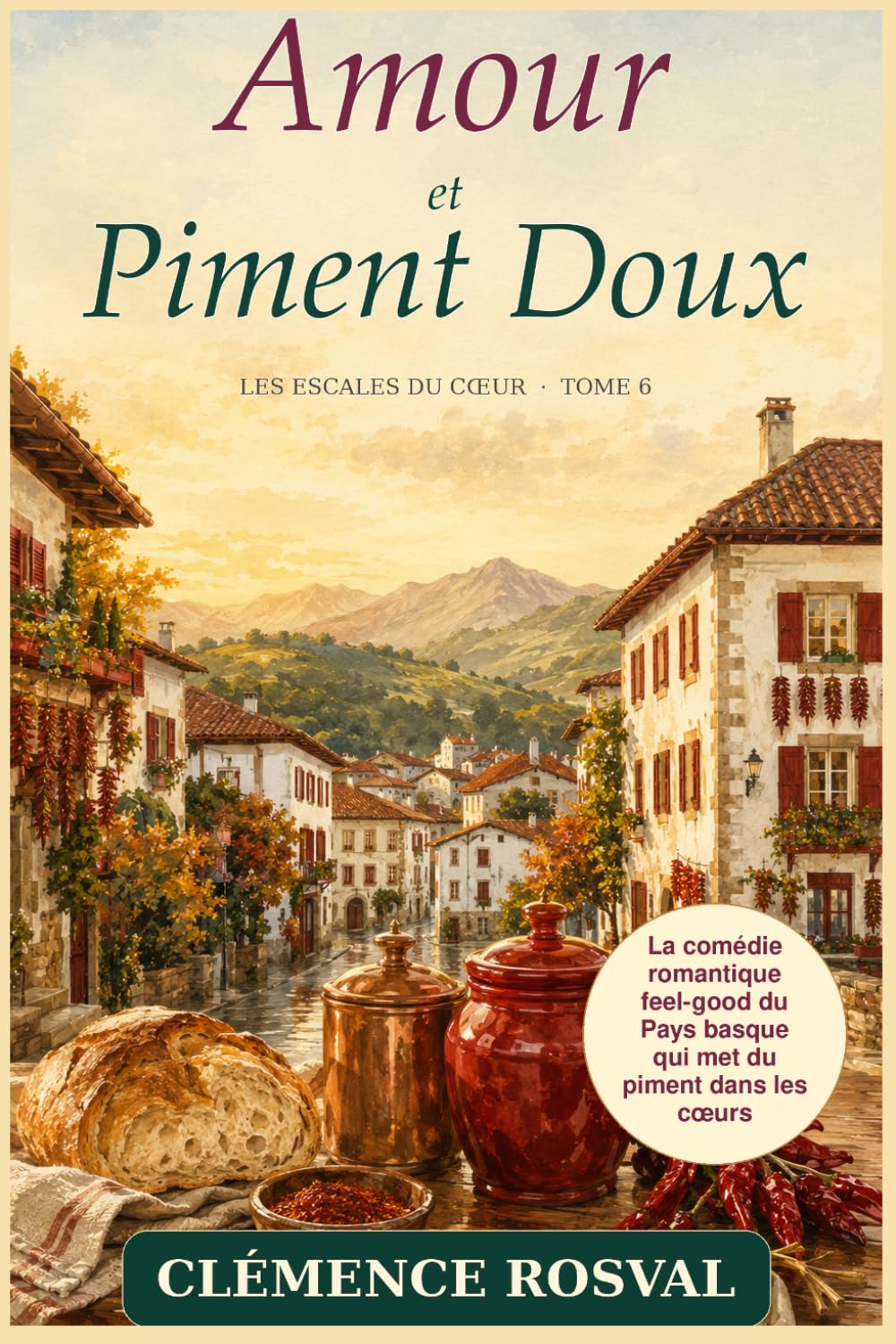 Amour et Piment Doux: La comédie romantique feel-good du Pays basque qui met du piment dans les certitudes et de la douceur dans les cœurs (Les Escales du Cœur)