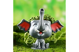 Face Elephant Succulent Pots with Drainage