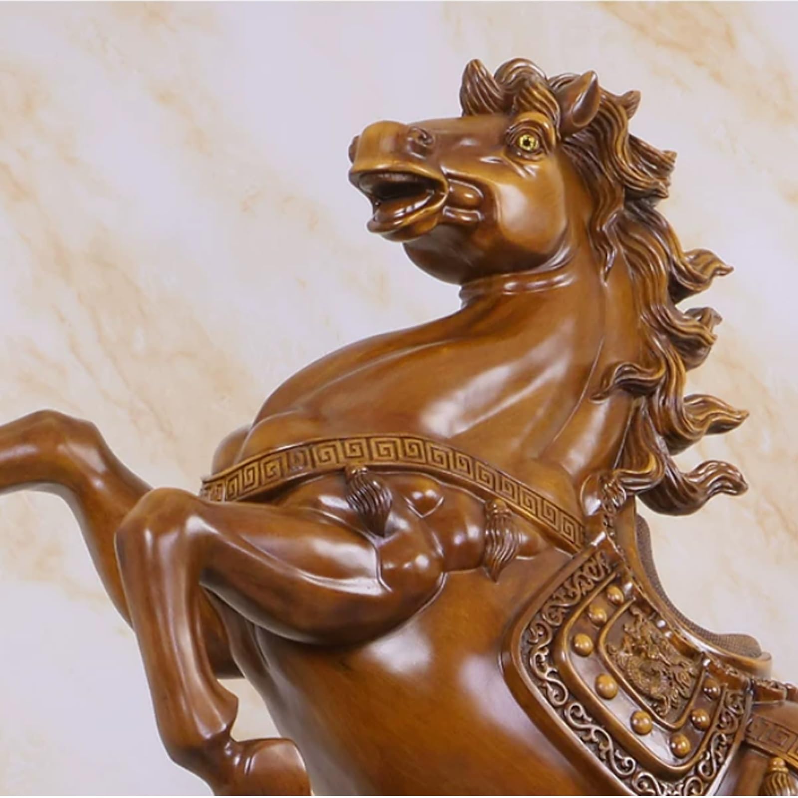 Chińska Statua Konia Feng Shui,Szczęśliwy Amulet Na Roku Konia,Ozdoba Stopy,Idealny Do Duże Otwarcia Sklepów,Wystrój Lobby(Style D)