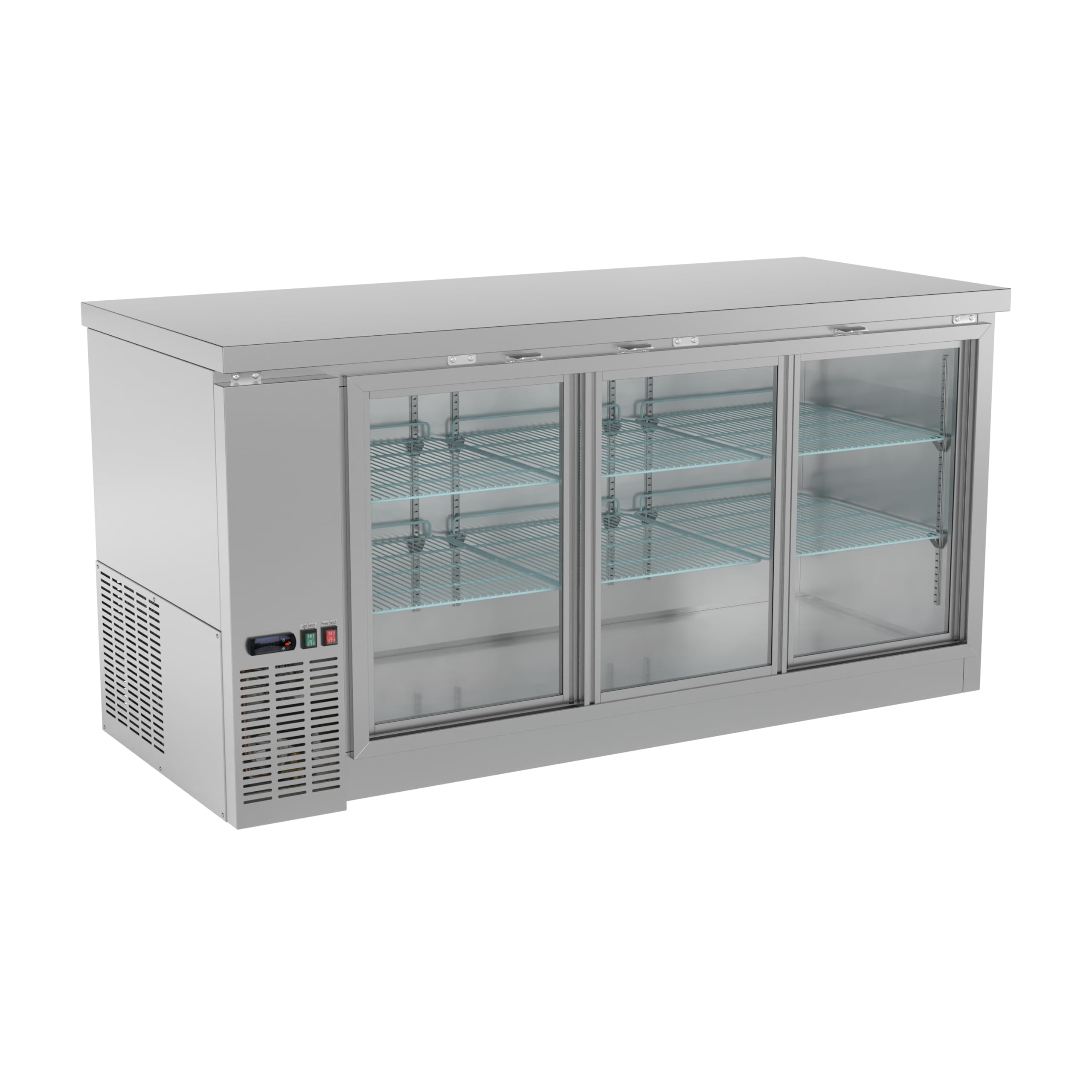 Krollen Industrial UBB-72-GT-S 21.6 cu ft Wine Cooler Stainless Steel