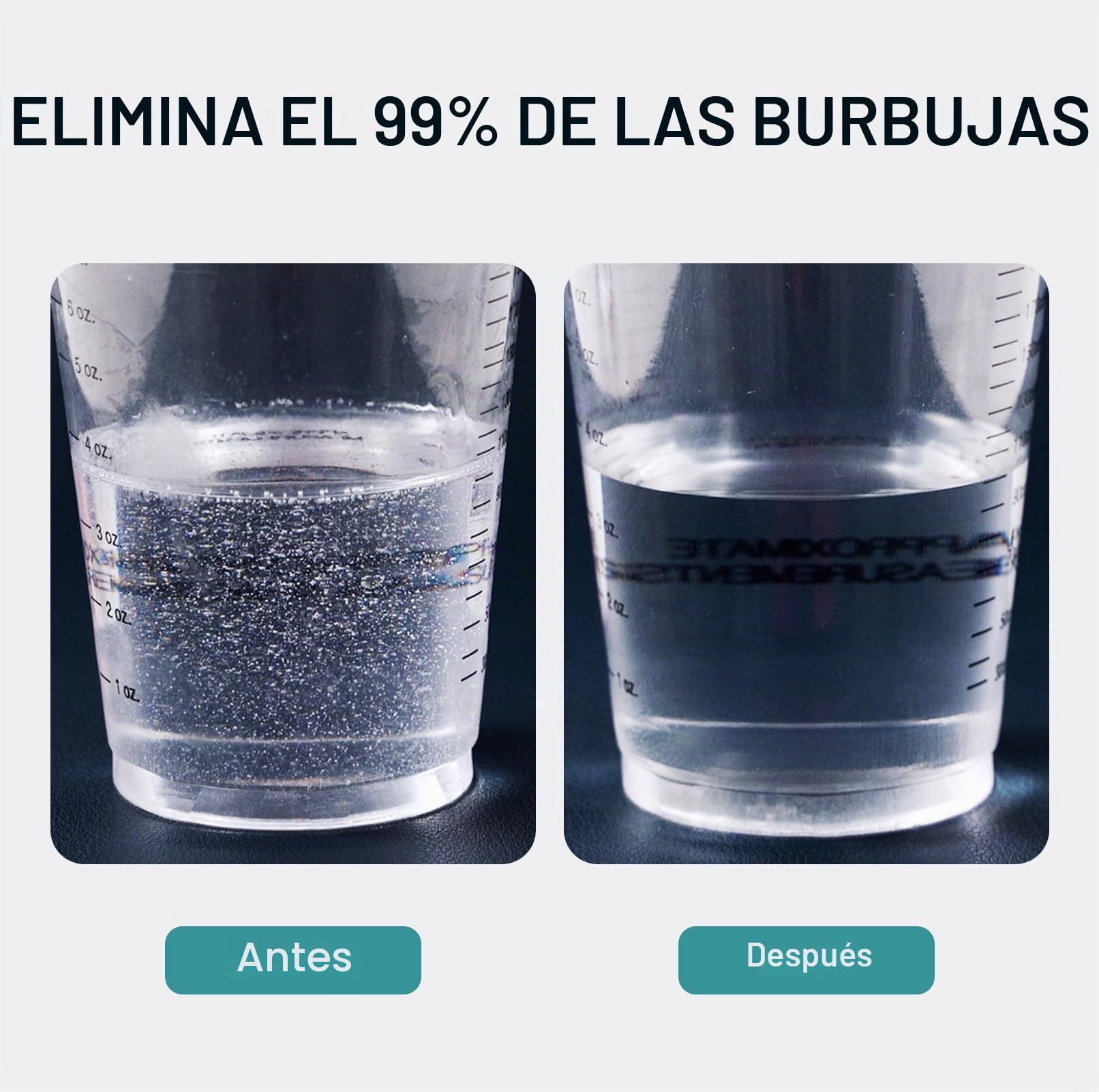 Resiners Eliminador de Burbujas de Resina, Elimina rápidamente Las Burbujas en 9 Minutos, cámara de desgasificación al vacío de 95 kPa, máquina sin Aire de Resina epoxi para Manualidades