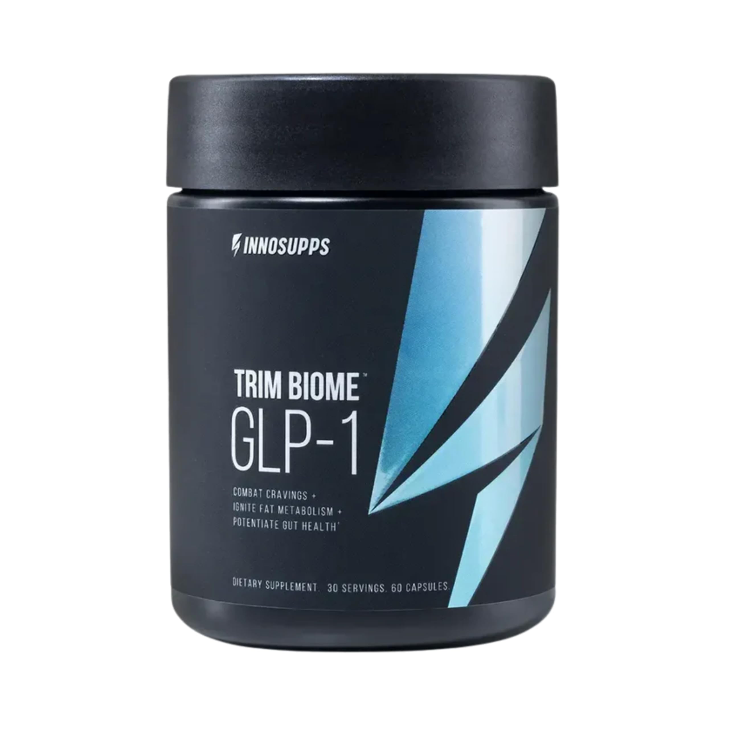 Inno Supps Trim Biome™ GLP-1 | Weight Loss Prebiotic + Probiotic + Postbiotic | Appetite + Metabolism Support | Digestive Health | Akkermansia + Berberine | 60 Capsules. 30 Servings