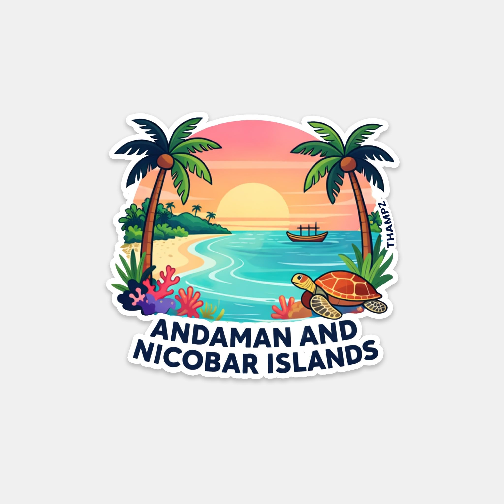 Andaman & Nicobar Islands– 3D Embossed Flexible Fridge Magnet 0.5mm Decorative with Strong Hold | Refrigerator Magnet for Notes, Photos & Kitchen Decoration | Home & Office Use-image-17