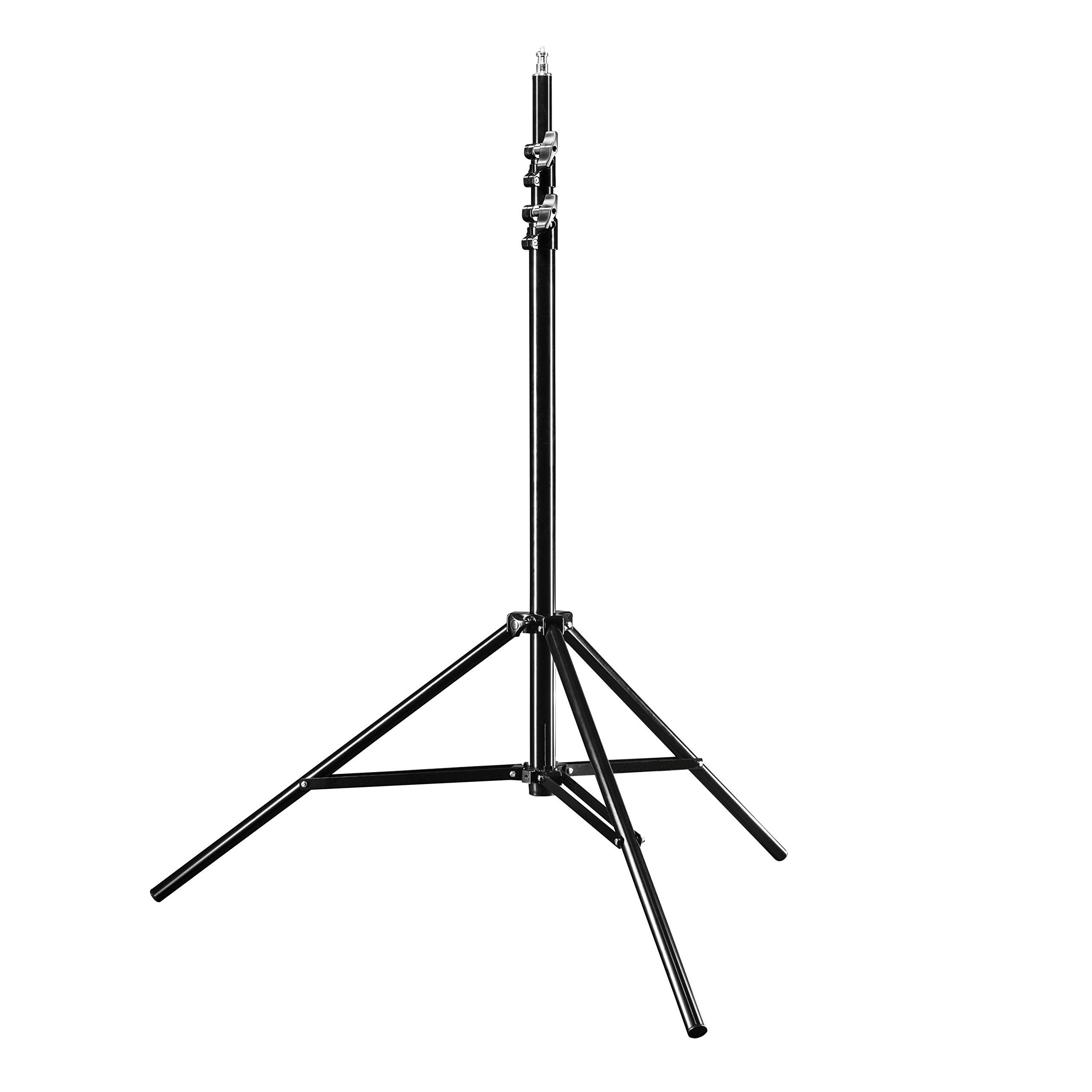 Walimex pro Set di Riflettore curvo a U Halfpipe e Stativo luci WT-806, Modellatore concavo da 150 x 60 cm, color argento/bianco/oro, Treppiede fino a 256 cm per fotografia ritratto