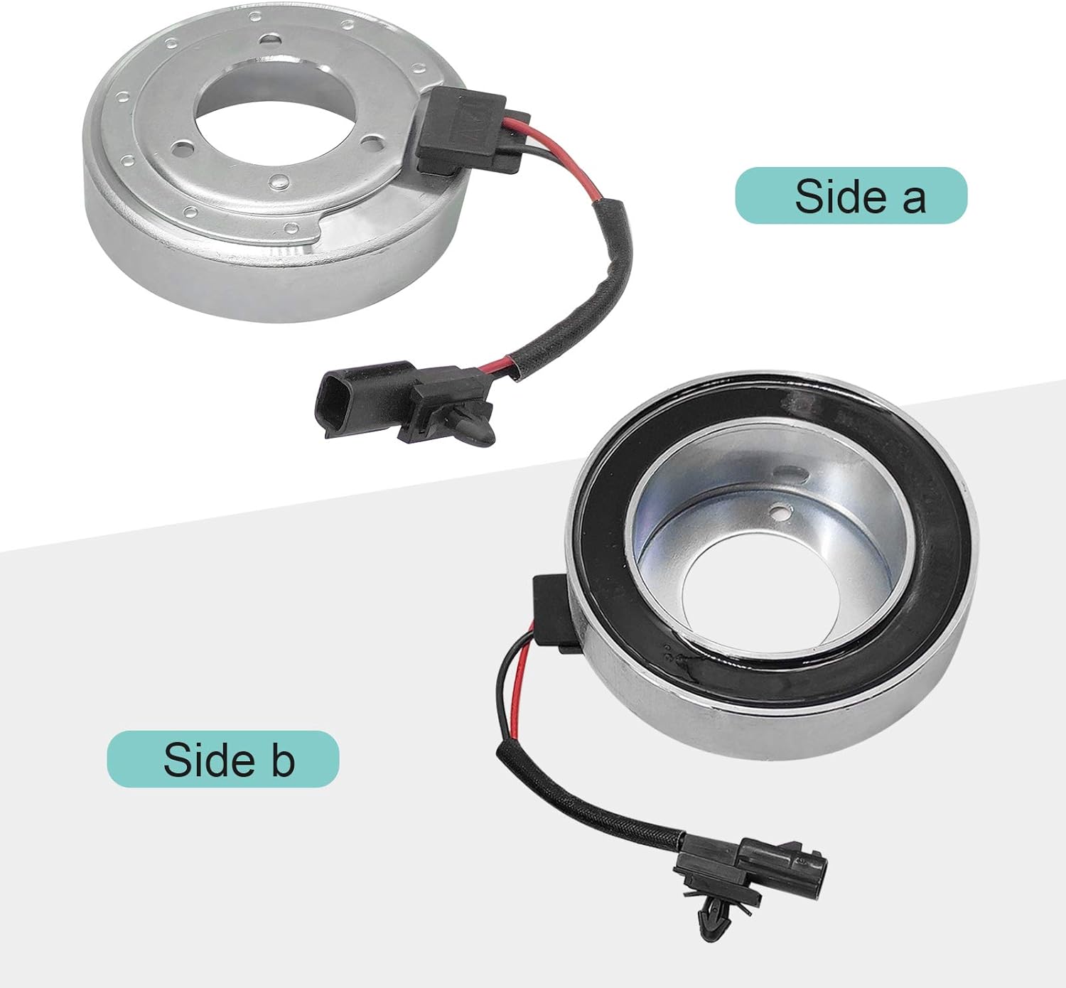 AC Compressor Clutch Replacement Compressor Clutch Coil Assembly Kit Compatible with Nissan Maxima Nissan Murano Nissan Quest Nissan Pathfinder 3.5L