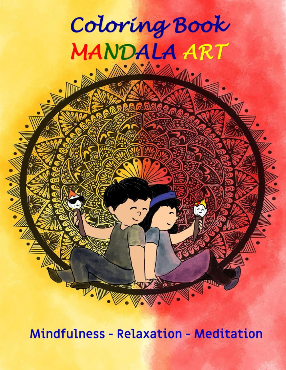 Coloring Book - Mandala Art