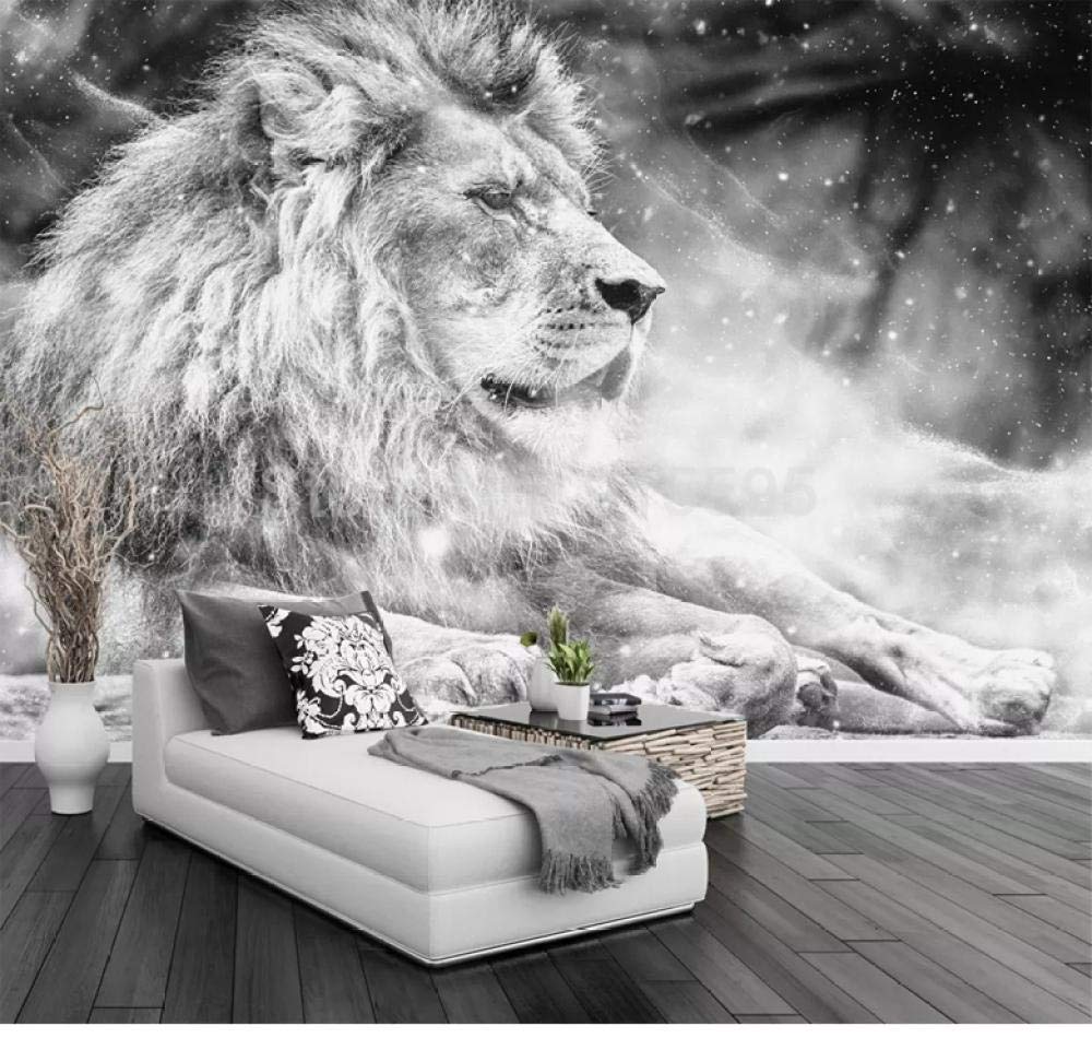 Papier peint personnalisé salon pour habiller un grand mur blanc de canapé