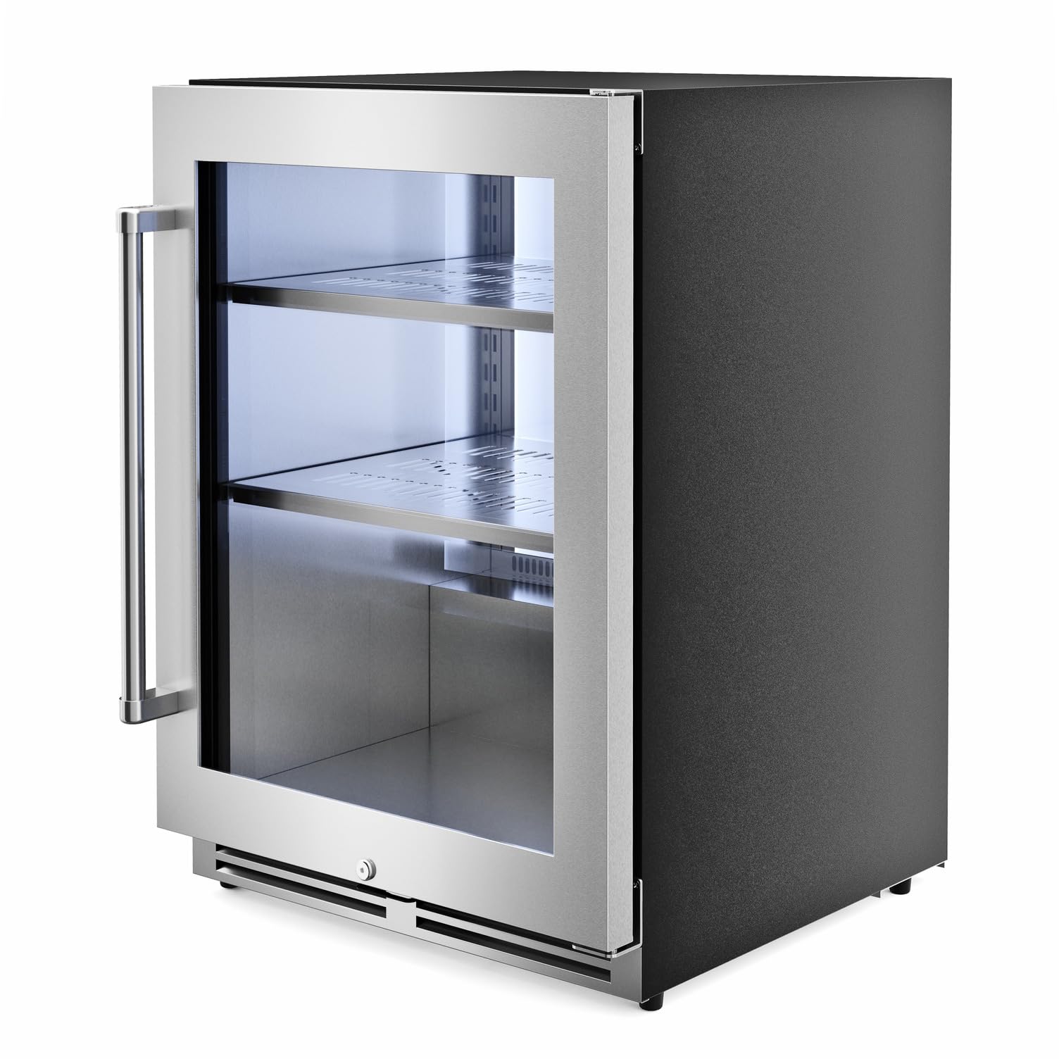Thor Kitchen Professional Under-Counter 24-Inch Beverage Cooler - Model Tbr24u on Fridge.com - View 3