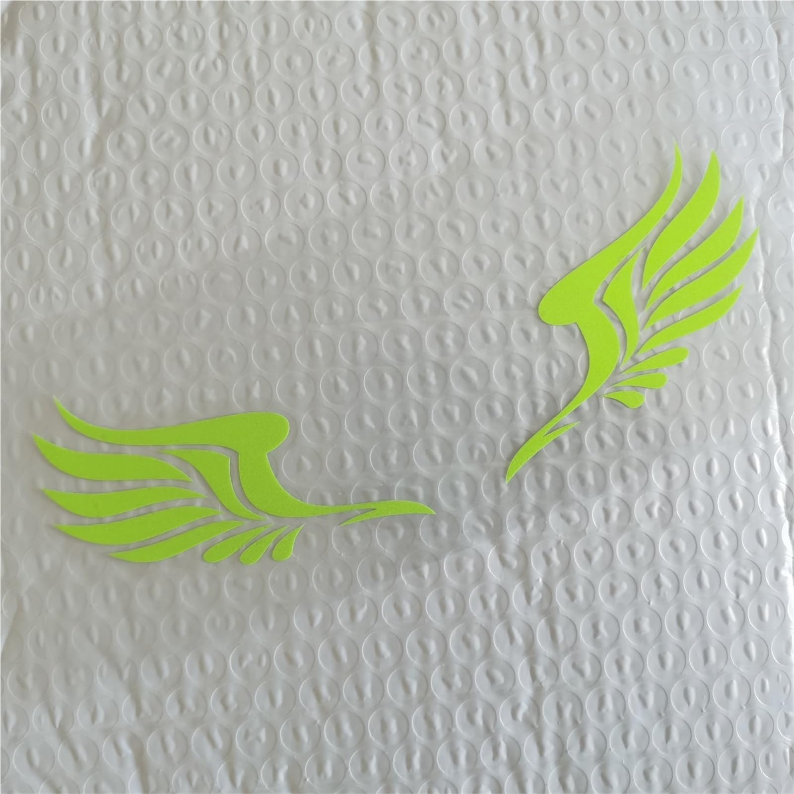 HAfgDJ Motorcycle Stickers Wing Pattern Tank Waterproof Reflective Helmet Decal